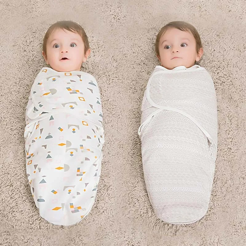 Baby Swaddle Wrap With Hat