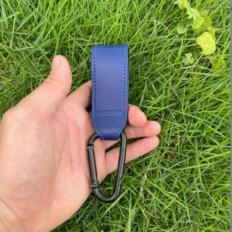 Leather Baby Stroller Hooks
