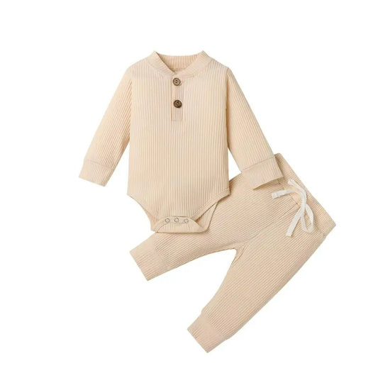 Baby Ribbed Knit Set